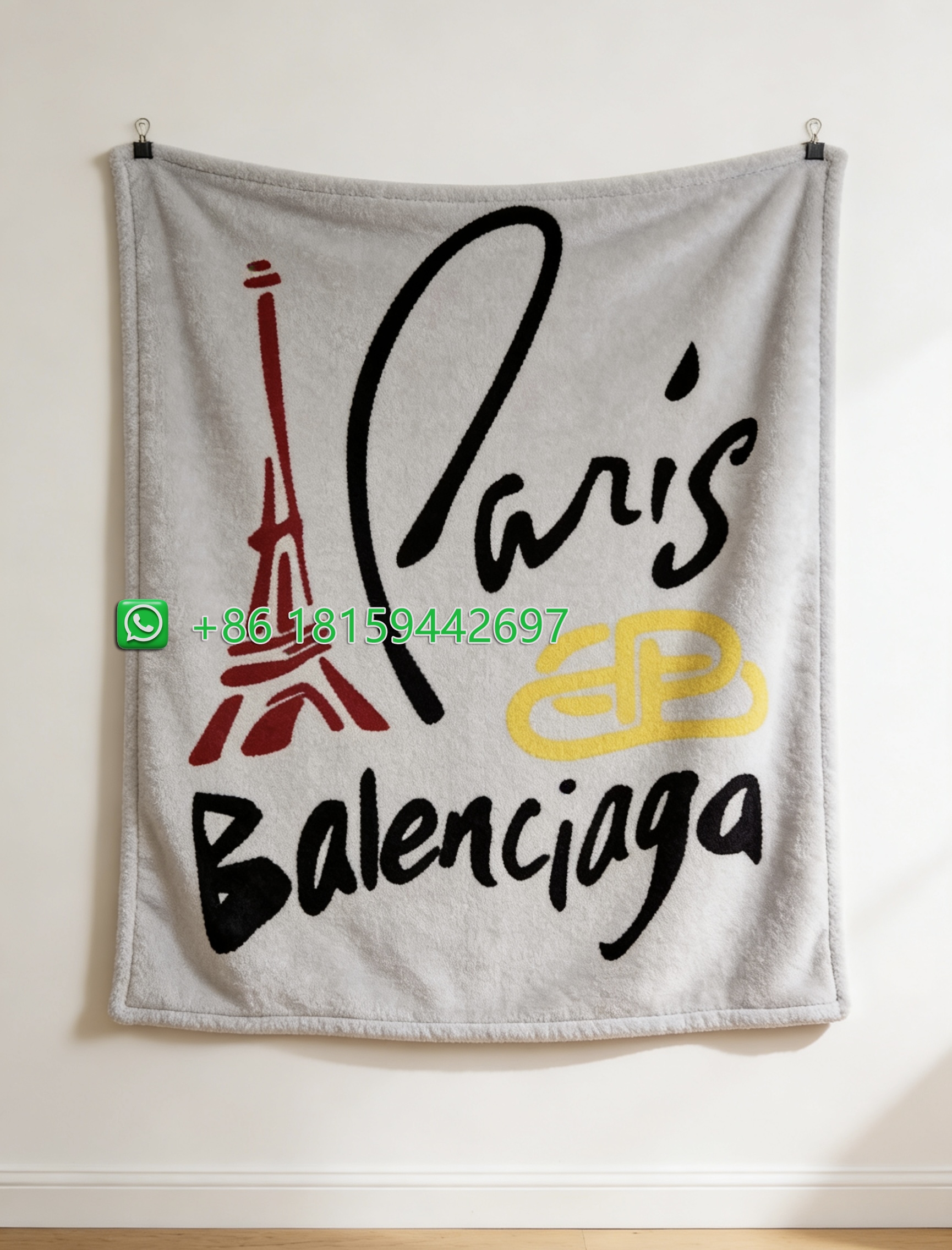 Balenciaga Throw Blankets